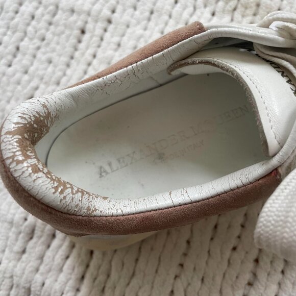 Alexander McQueen White Chunky Sneakers - Size 5 - Picture 4 of 8